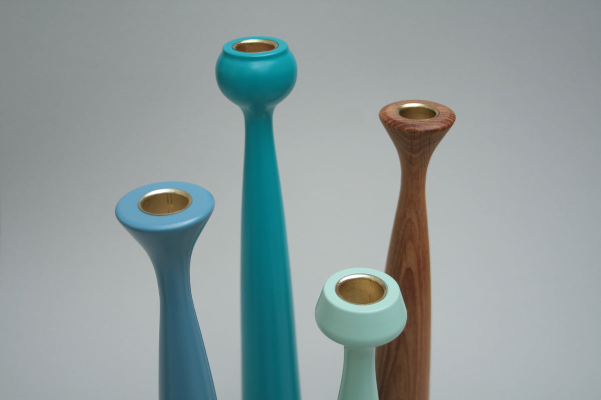 Wooden Candlesticks
