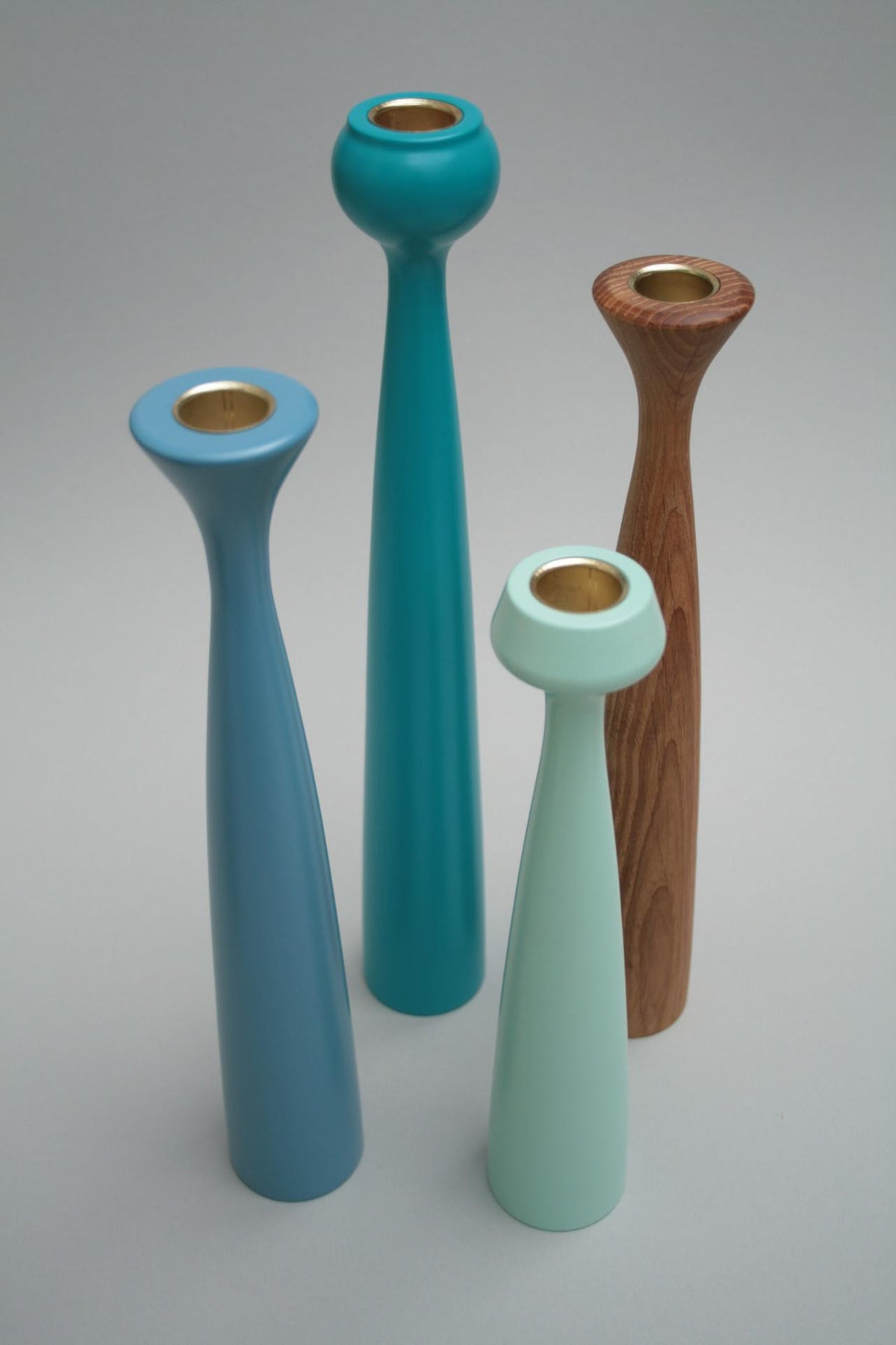 Wooden Candlesticks