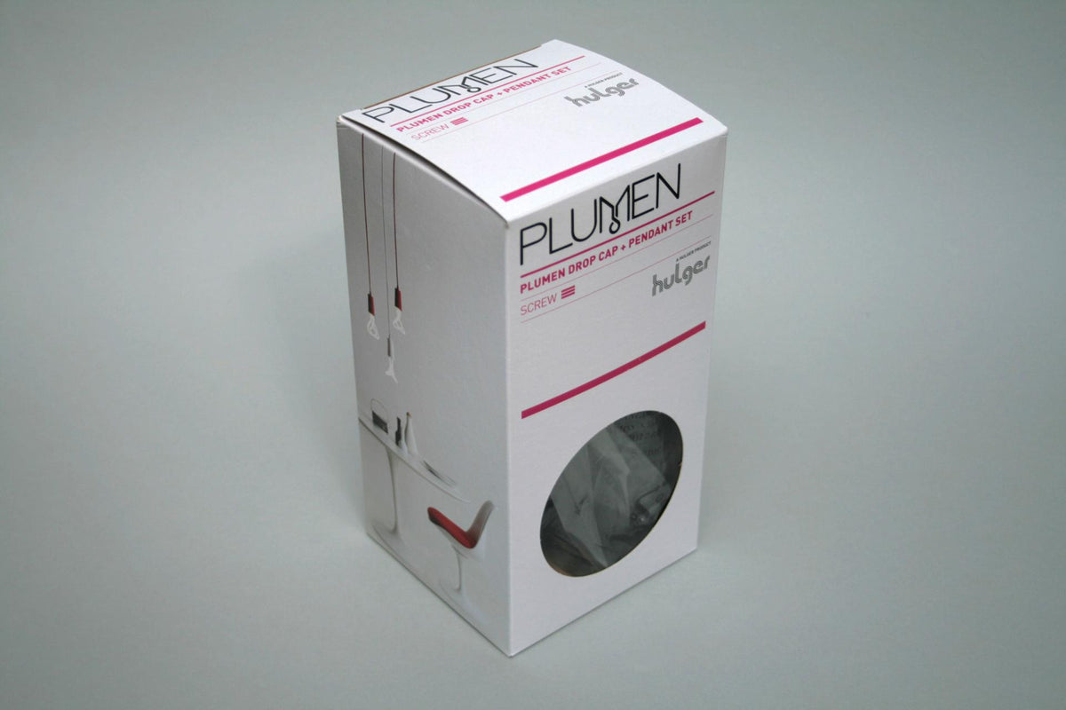Plumen Drop Cap Pendant Fitting