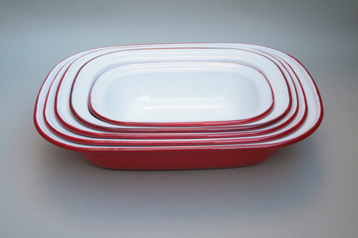 Enamel Pie Set