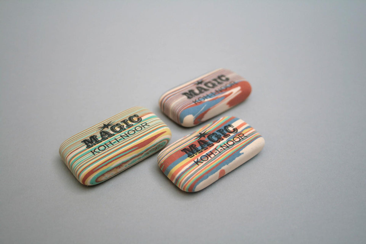 Set of Three Magic Rubbers