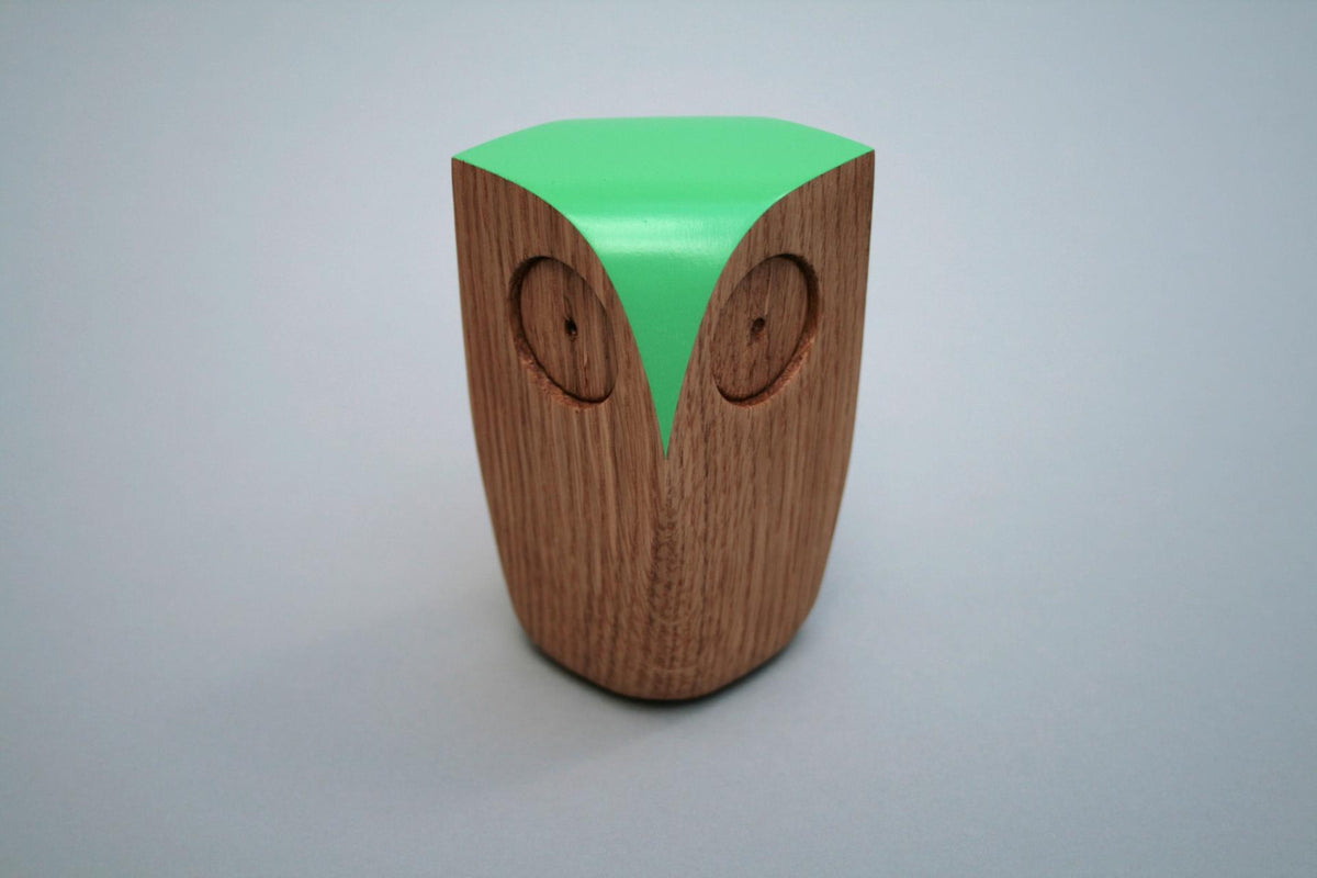 Green Wooden Owl