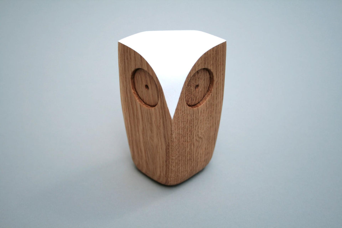 White Wooden Owl